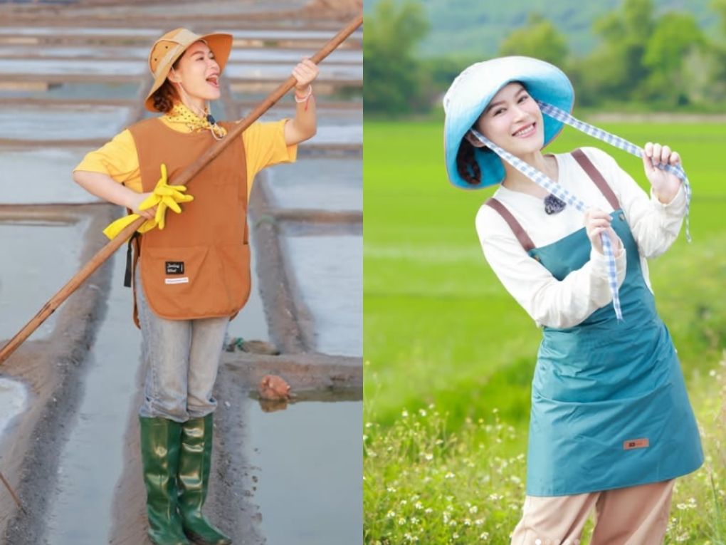 Ngọc Thanh Tâm khéo léo tạo điểm nhấn cho outfit