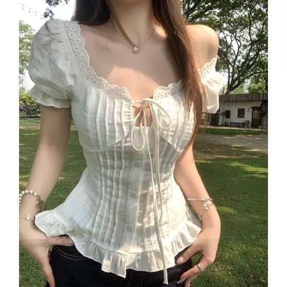 Áo kiểu buộc nơ