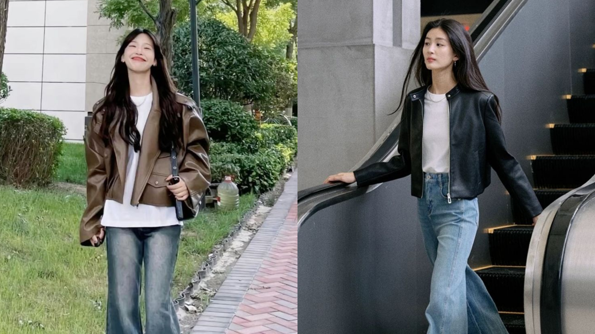 Kết hợp cùng quần jean + áo phông trắng