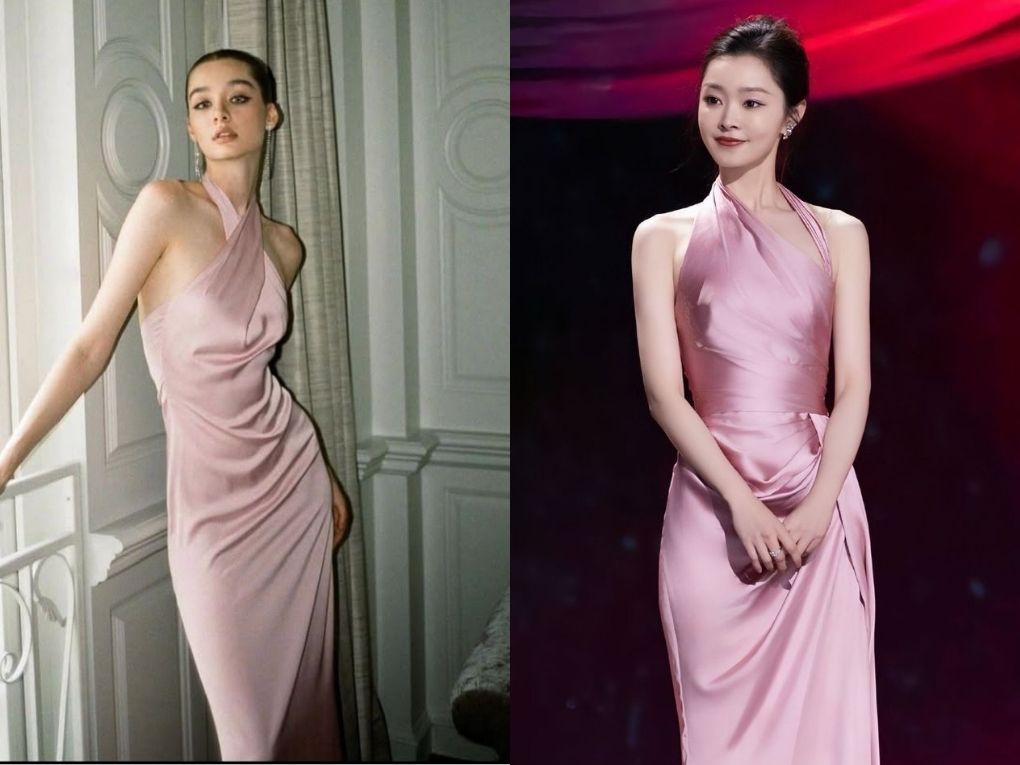 Lụa hồng phấn – ngọt ngào và nữ tính