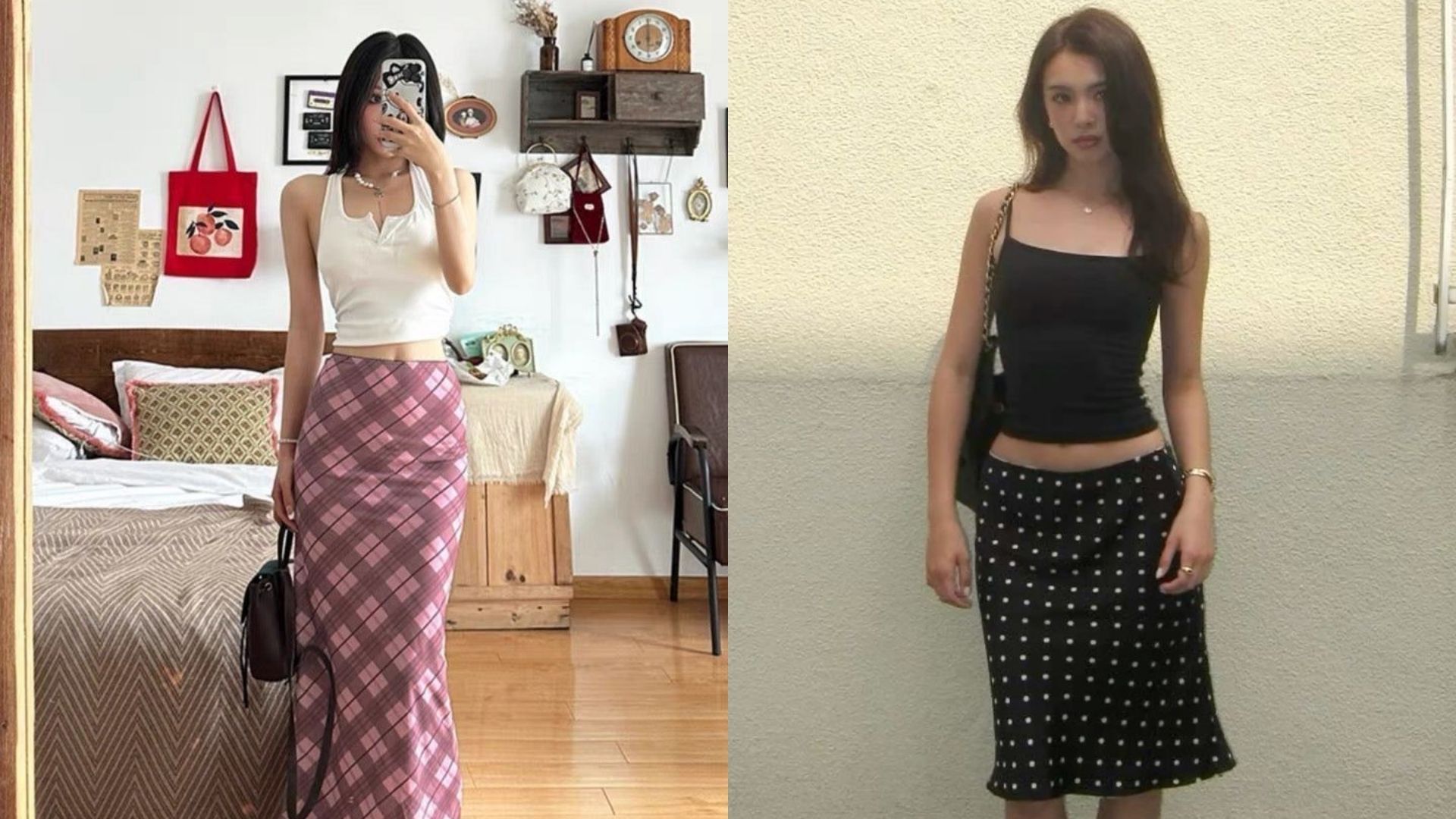 Phối cùng áo croptop – sự đối lập đầy cuốn hút