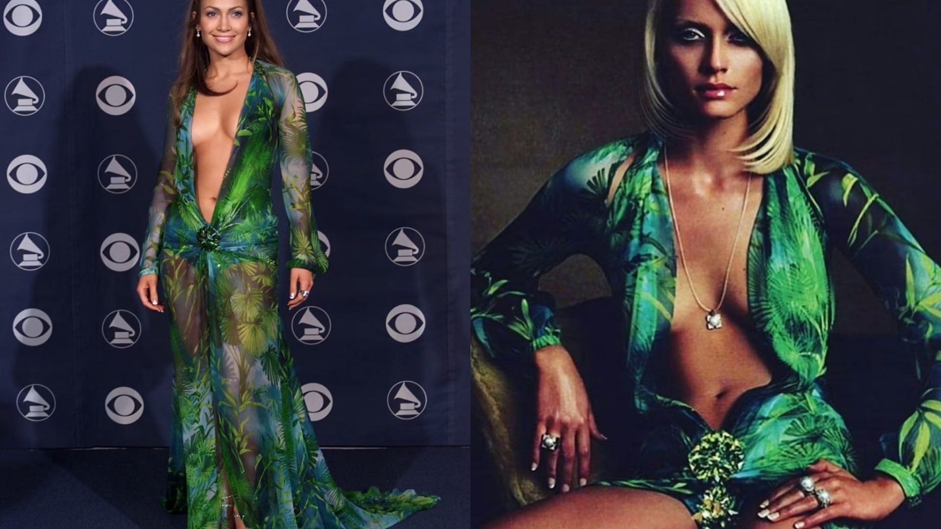 Chiếc váy tạo nên lịch sử cho Google và Versace