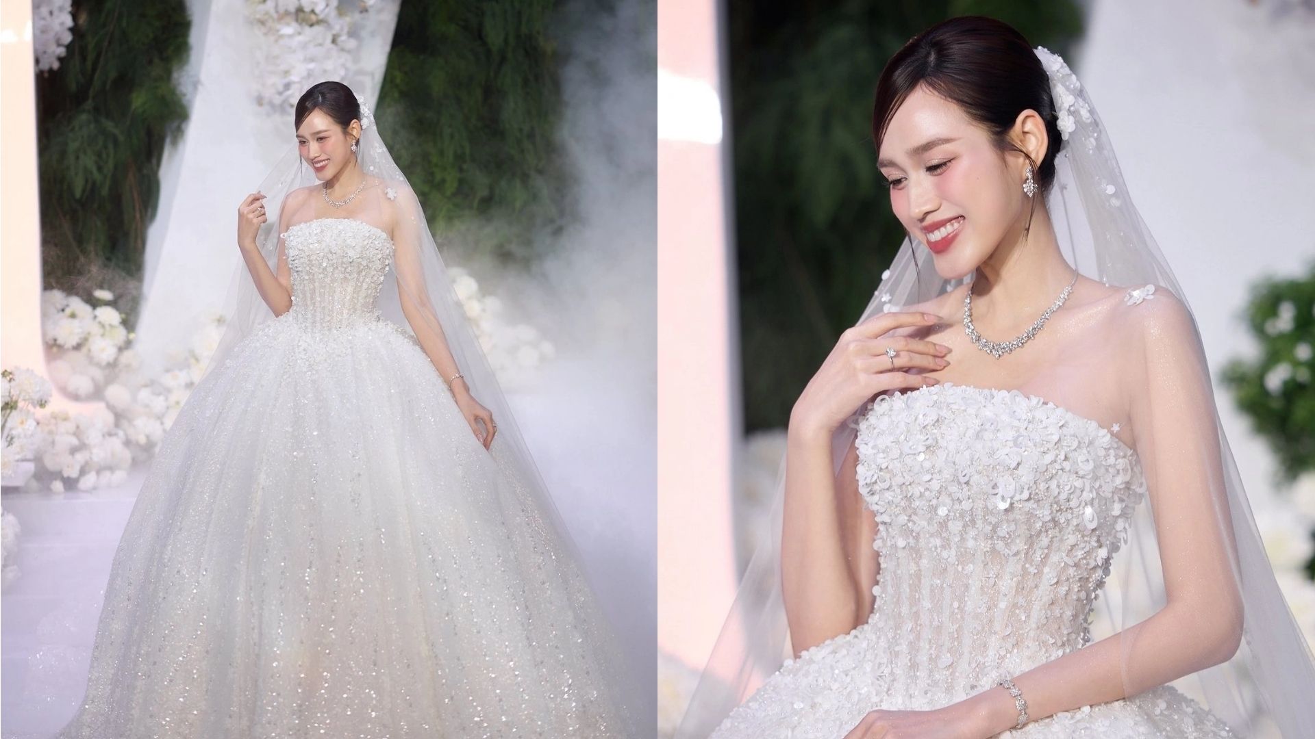 The Bloom of Light của NTK Trà Linh