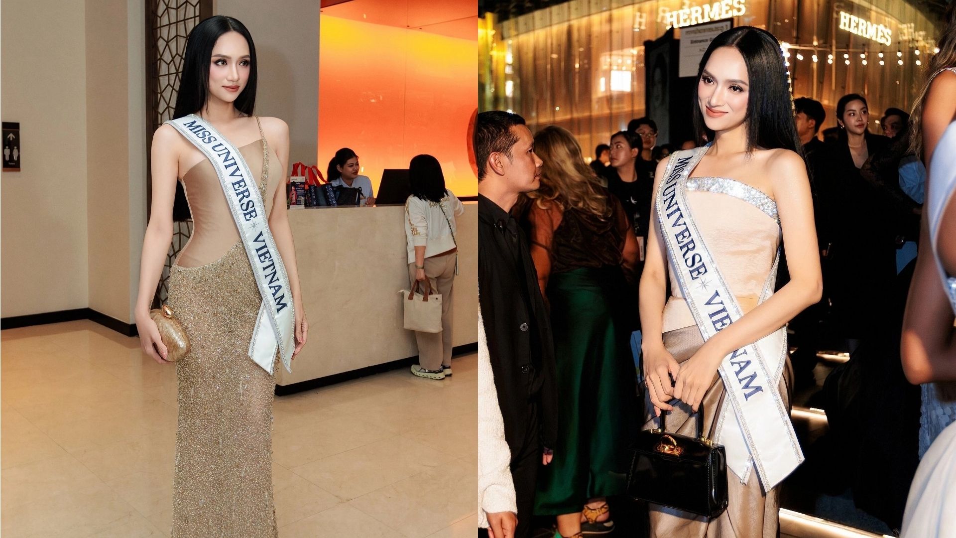 Trang phục được chọn dựa trên lịch trình chi tiết