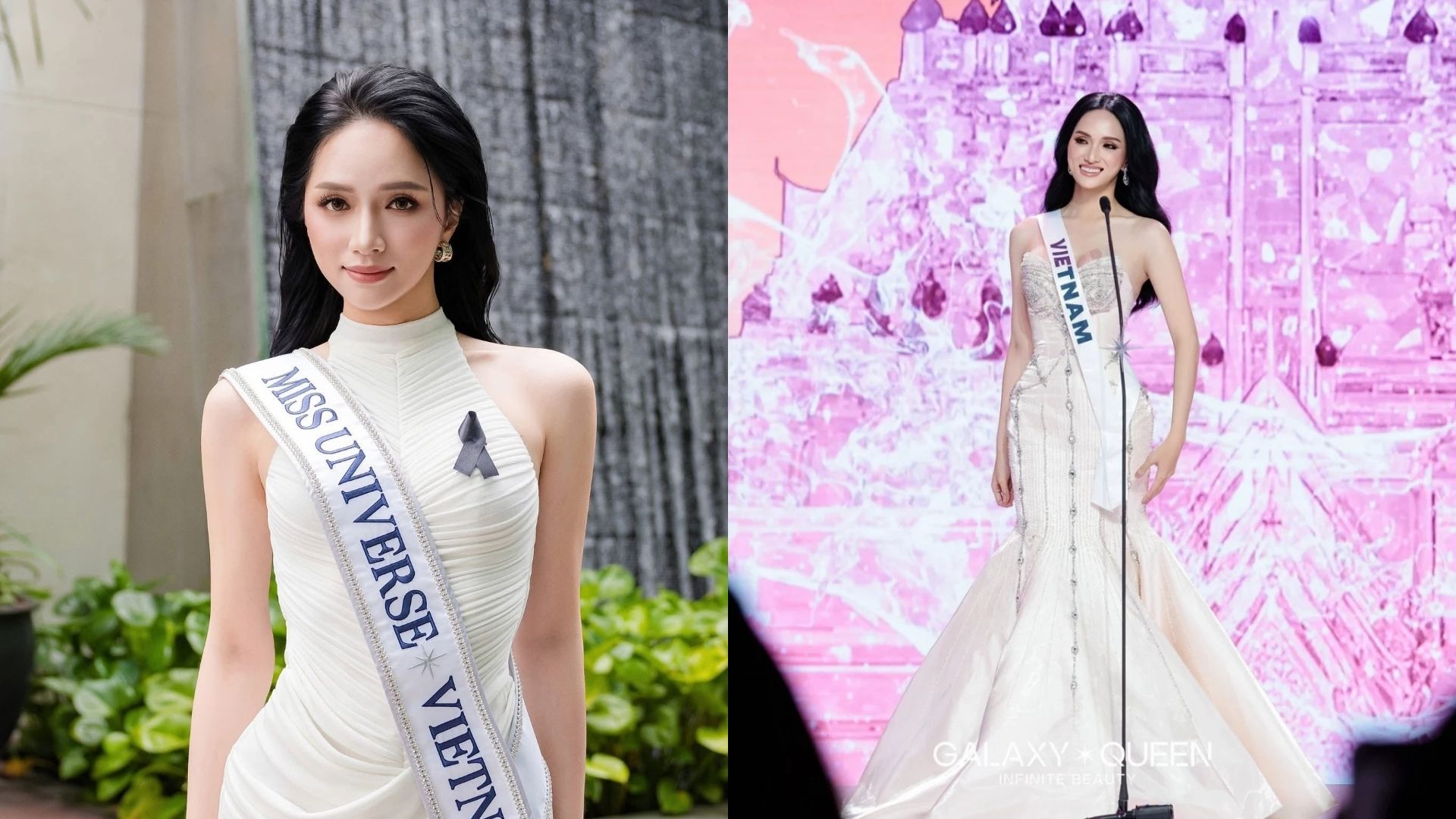 Hương Giang luôn khéo léo chuyển đổi trang phục theo từng điểm đến.