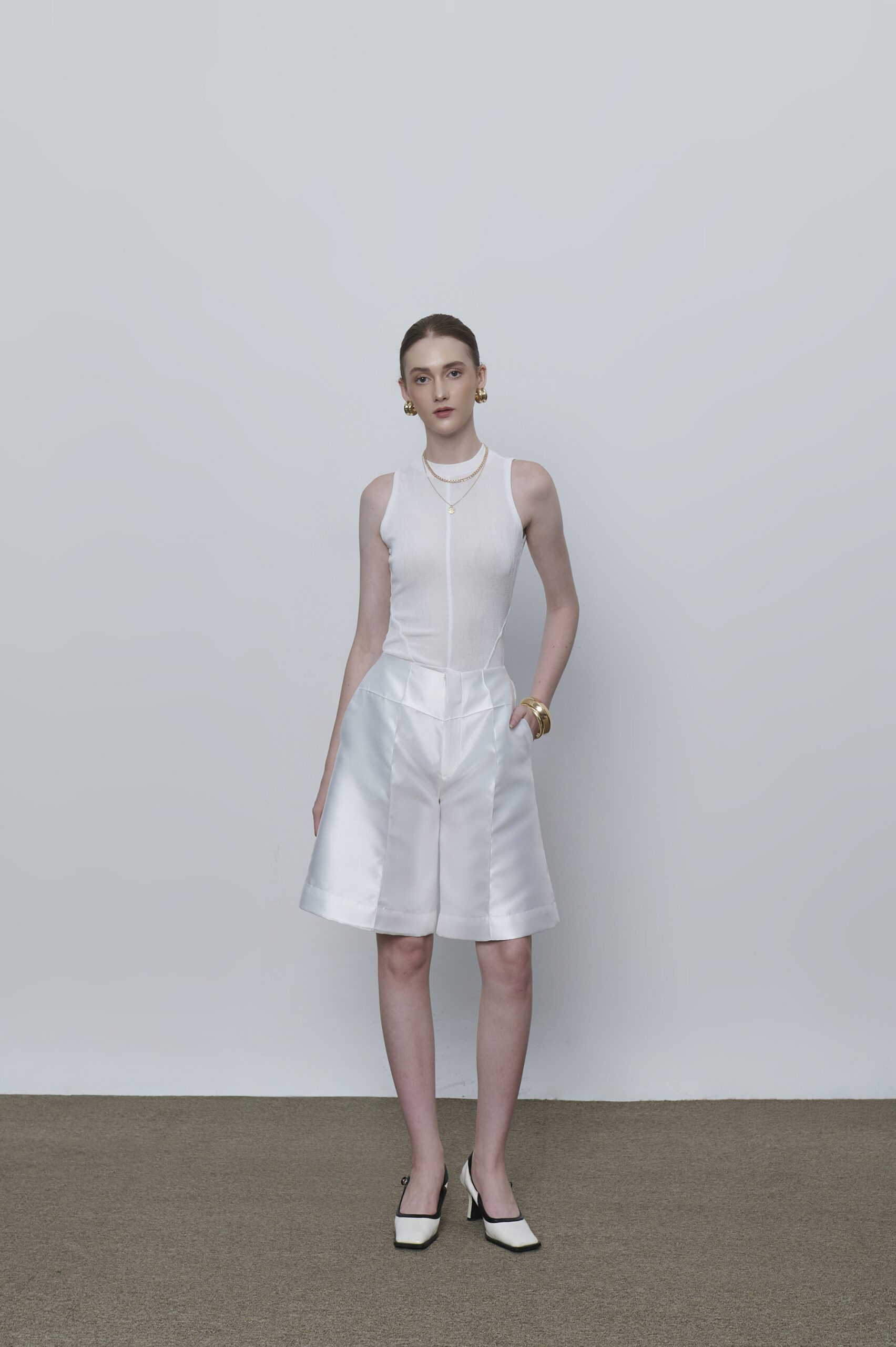 Structured Seam Culottes