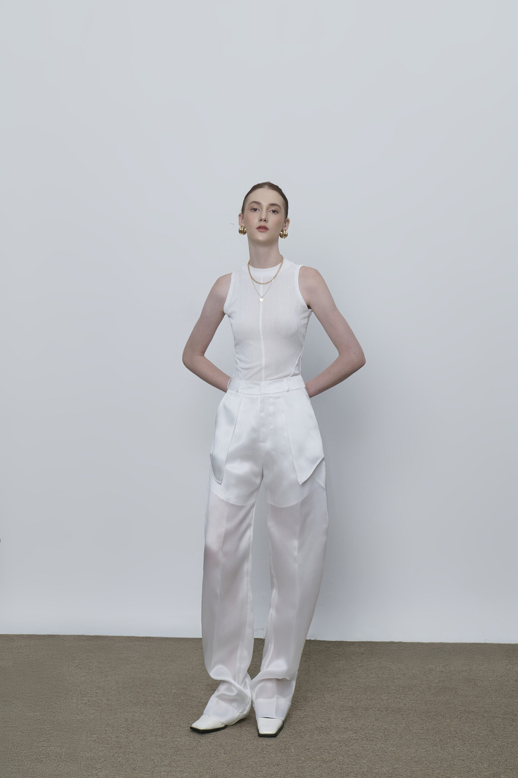 Sculpted Sleeveless Top