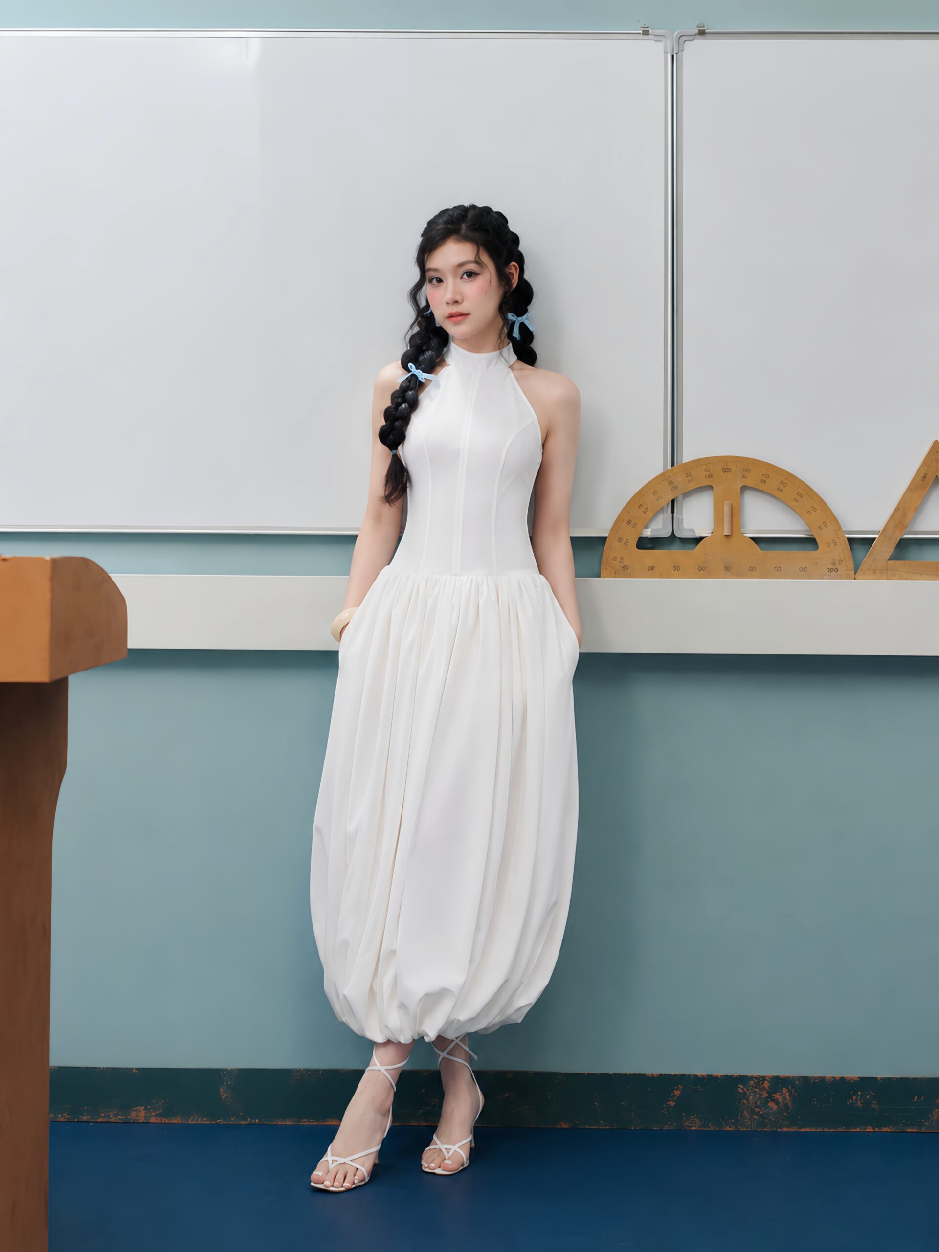 Nét thơ của tuổi trẻ được kể lại qua từng nếp váy mềm mại