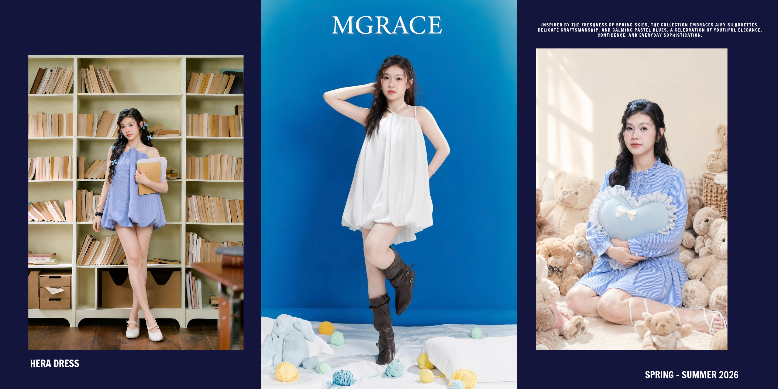 MGRACE Hera Dress – Khi sự tinh tế đến từ những điều đơn giản