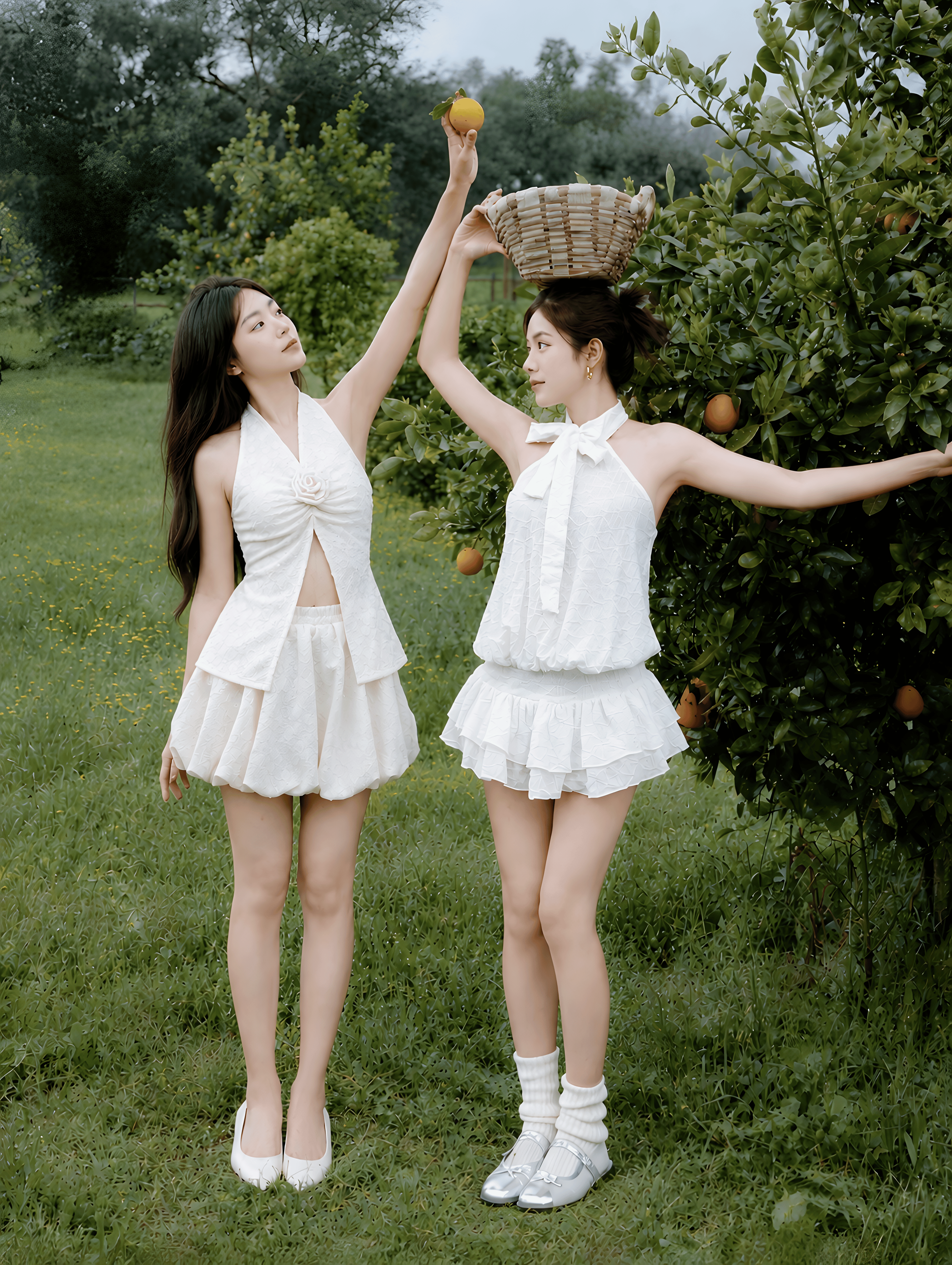 Outfit MGRACE ngọt ngào cho chuyến dã ngoại cùng bạn thân.