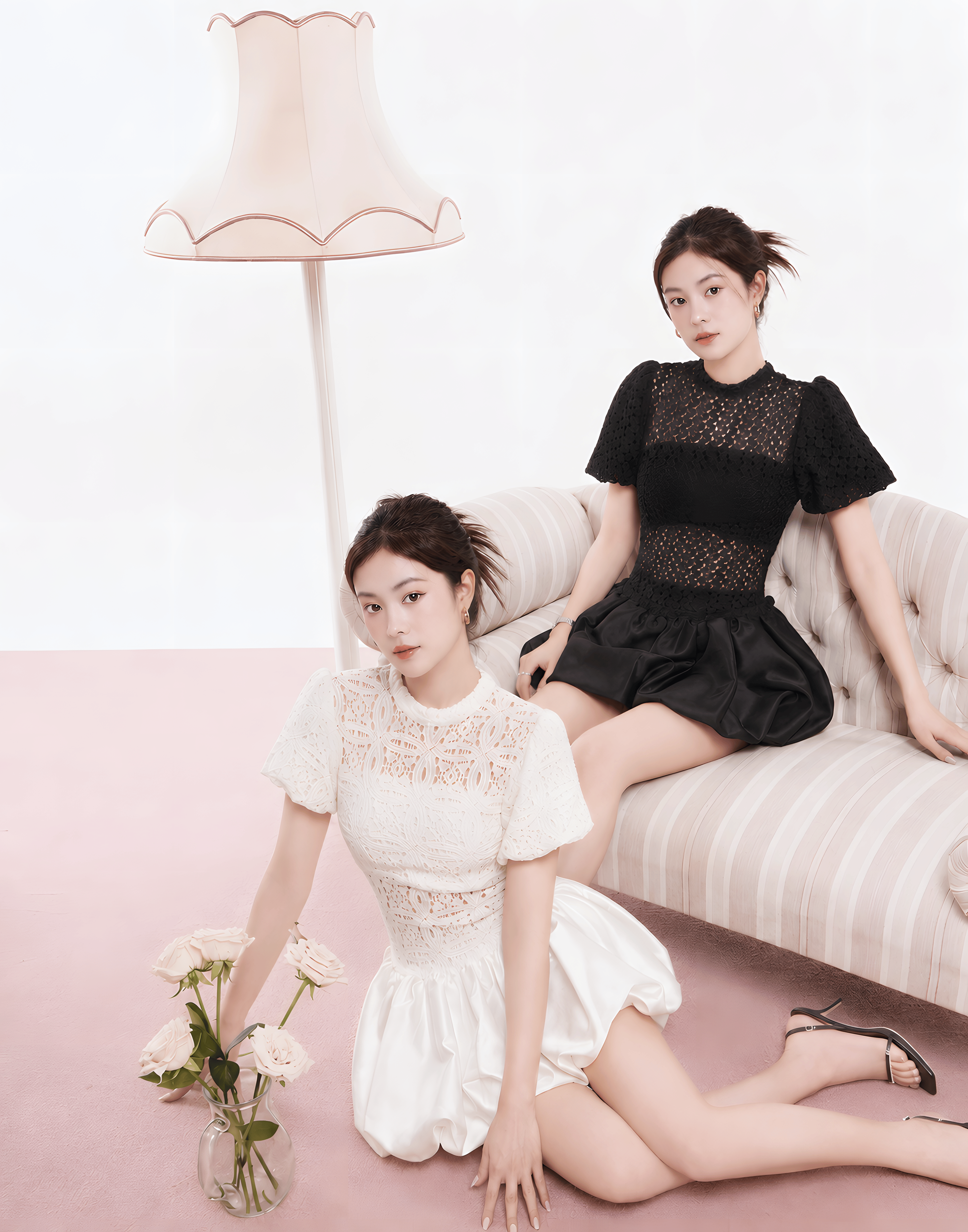 Khoe trọn nét kiêu kỳ cùng thiết kế phối ren MGRACE.