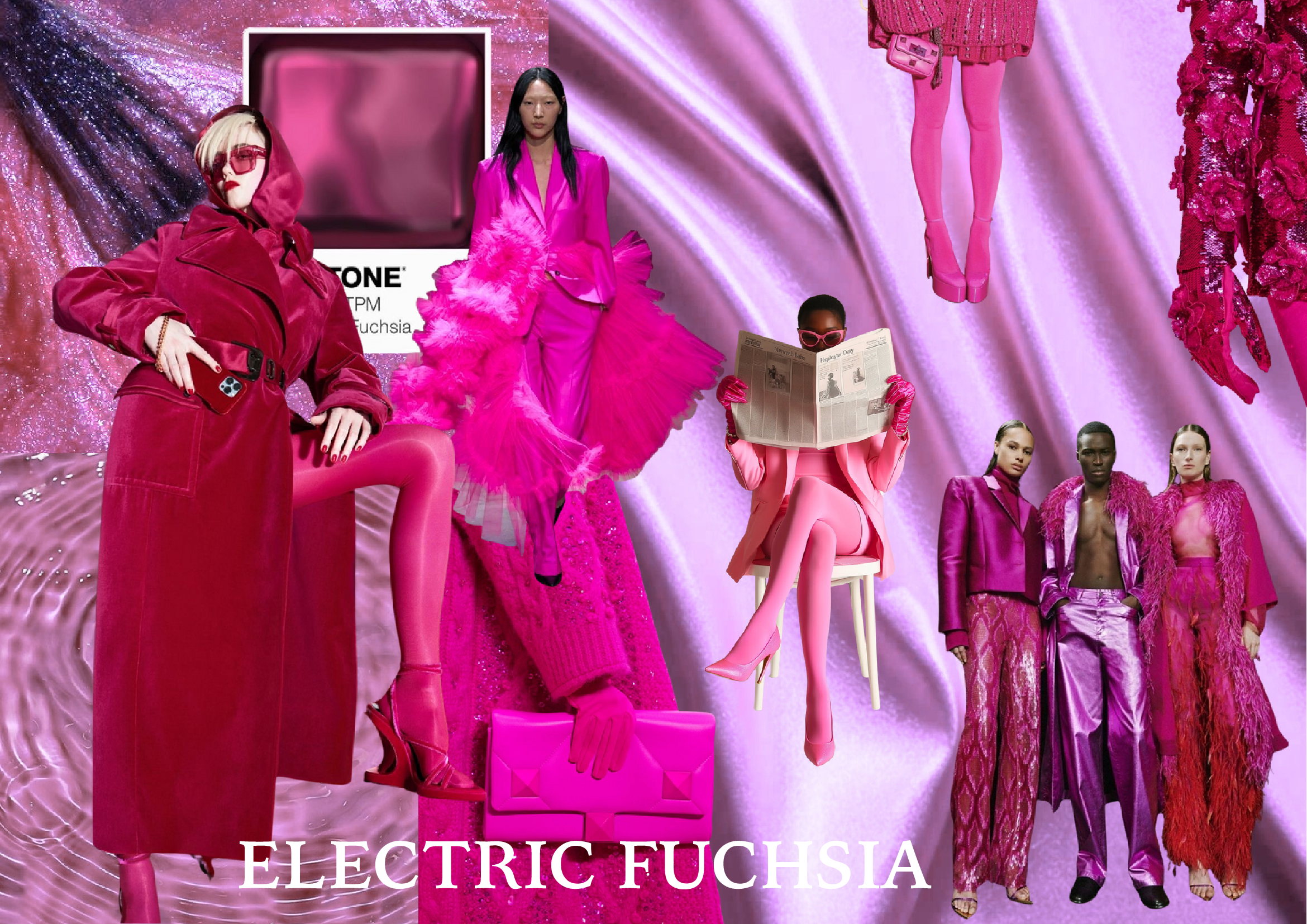 Electric Fuchsia – Sắc hồng nổi bật trong thời trang thiết kế MGRACE.