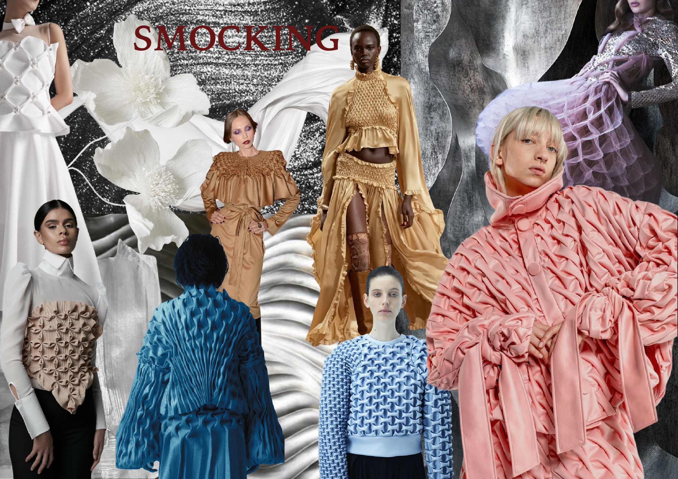 MGRACE Fashion cảm hứng Smocking trong thời trang thiết kế Việt Nam